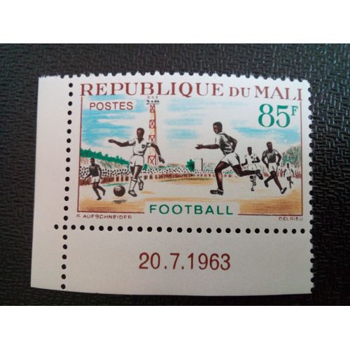 Timbre Mali Yt 53 Semaine De La Jeunesse, 800 M. Course 1963 ( 030404 )