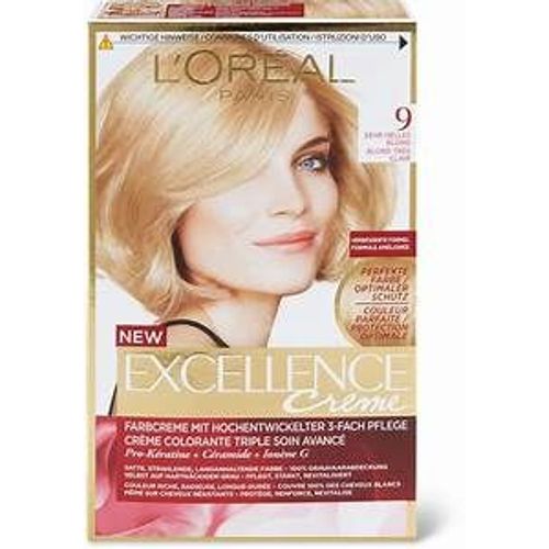 Excellence Creme Numéro 9 Blond Trés Clair 