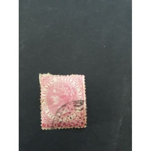 Timbre Straits Settlements Victoria Tp16