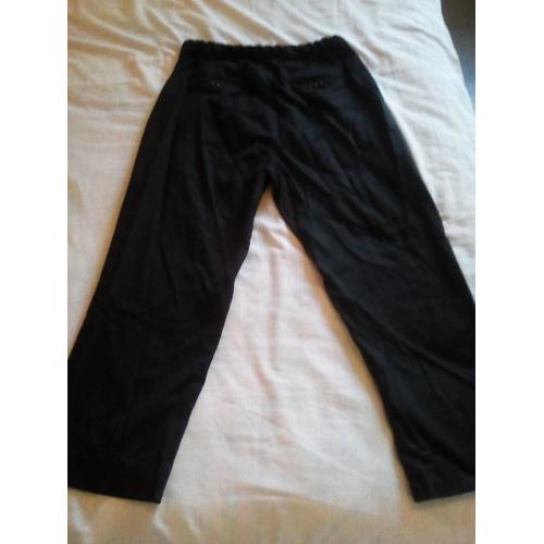 Pantalon De Maternité Noir Taille 40 Stéréo Maman