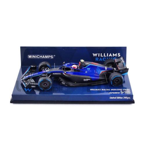 Minichamps 1/43 417221806 Williams Fw44 - Japan Gp 2022 (N. Latifi) Diecast Modelcar-Minichamps