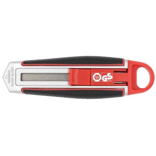 Wedo Cutter De Séucrité Lame Longue De 18 Mm, Rouge/Noir