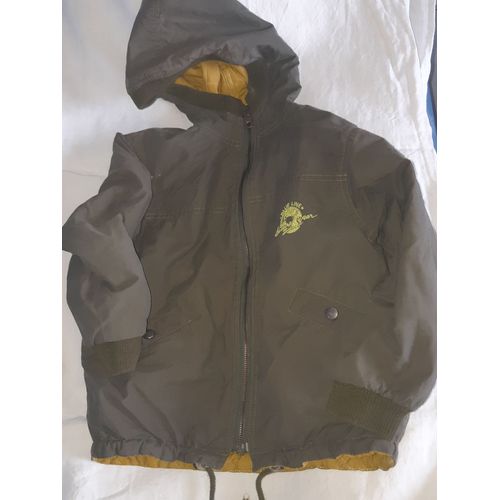 Blouson Avec Capuche Incorporée Réversible