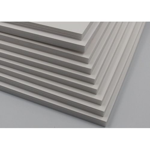 Carton Mousse - Carton Plume Lot 15 Plaques 50x65 Cm - Épaisseur 10 Mm - Blanc