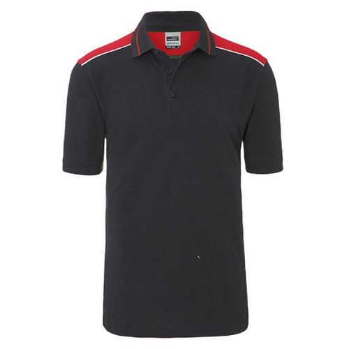 Polo De Travail - Homme - Jn858 - Gris Carbone