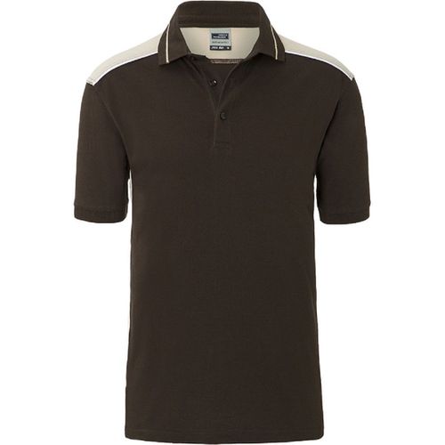 Polo De Travail - Homme - Jn858 - Marron