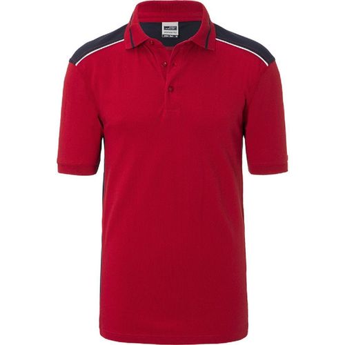 Polo De Travail - Homme - Jn858 - Rouge