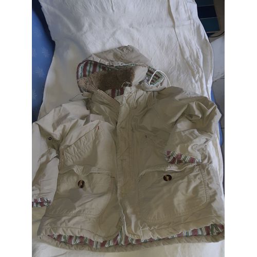 Manteau Avec Capuche Amovible Doublé