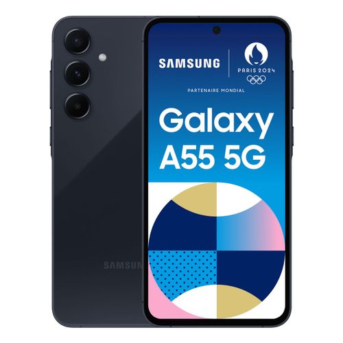 Samsung Galaxy A55 5G Entreprise Edition 128 Go Bleu nuit
