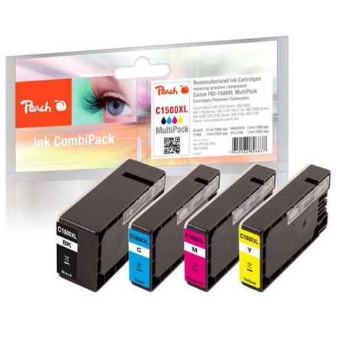 Peach 319385 Cartouche D'encre 4 Pièce(s) Compatible Rendement élevé