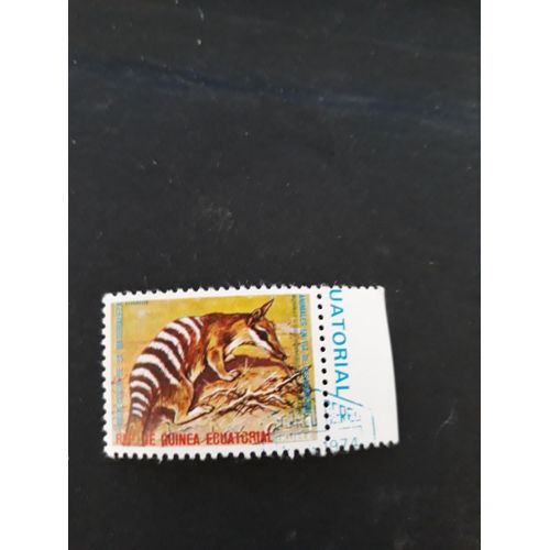 Timbre Animaux Guinée Équatoriale Tp15