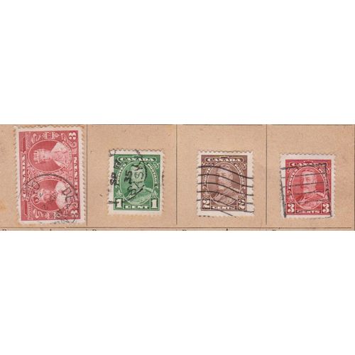8 Timbres Canadiens 10 Cents . Canada Postage Stamp
