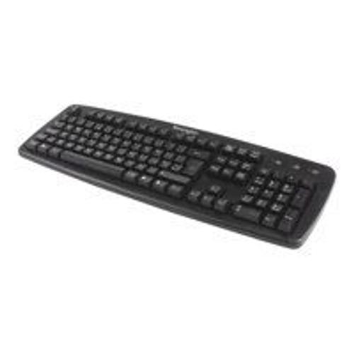 Kensington ValuKeyboard - Clavier - USB - Espagnol - noir