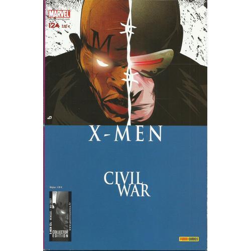 X-Men 124 (Mai 2007, Collector Edition) : Supernovas (Civil War)