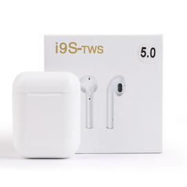 i9s TWS sans Fil Mini oreillette Bluetooth sans Fil Casques découte sans Fil Annulation du Bruit écouteurs Mains Libres Pods pour iOS Andorid Phone@i9s-Gris 