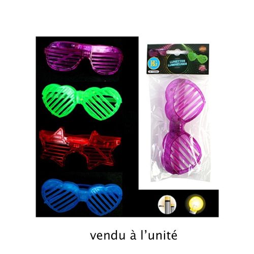 Lunettes Fun Lumineuse 15cm