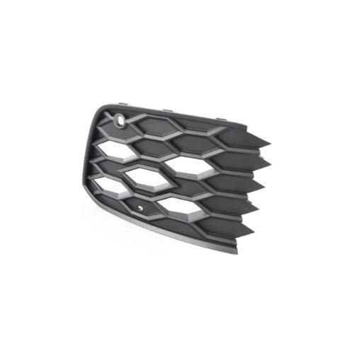 Grille Avant Gauche Pour Volkswagen Golf Viii Gti/Gtd Depuis 2020, Avec Trous, Noire, Neuve