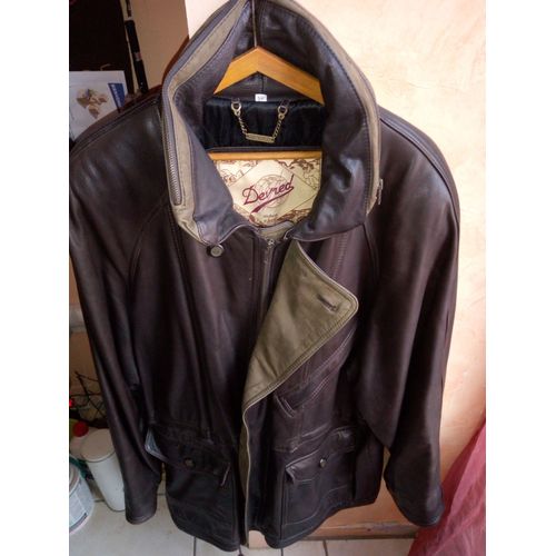 Manteau Tout En Cuir Doublé