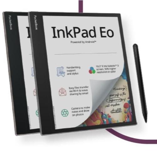 Ebook Pocketbook Inkpad Eo 10 3 E-ink Kaleido 3 64gb Wi-fi Mist Gray