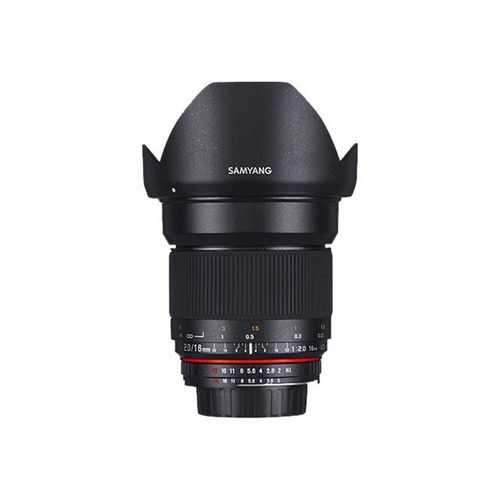 Samyang - Objectif grand angle - 16 mm - f/2.0 ED AS UMC CS - Fujifilm X Mount - pour Fujifilm X Series