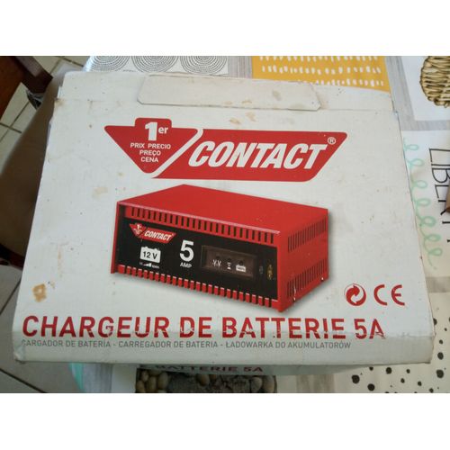 Chargeur De Batterie 5 A ( Contact)