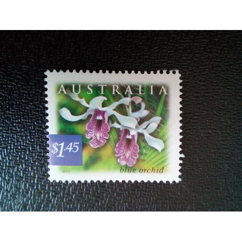 Timbre Australie Yt 2098 Dendrobium Nindii - Orchidée Bleue 2003 ( 060404 )