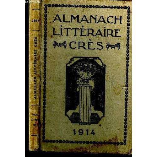 Almanach Littéraire Crès 1914