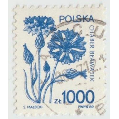 Timbre Chaber Blawatek.Polska.Zl1000.S.Malecki.1989.