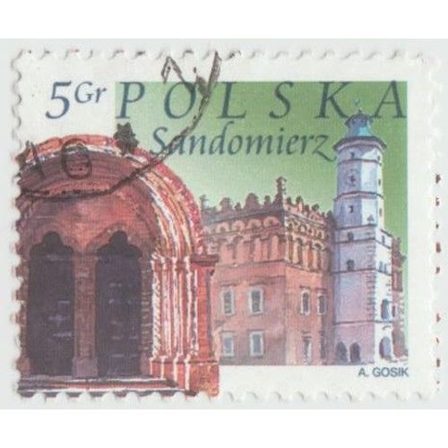 Timbre Sandomierz.5gr.Polska.2004.A.Gosik.