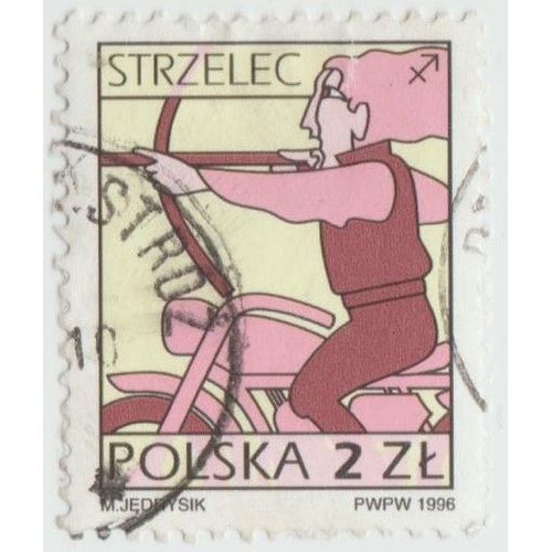 Timbre Strzelec.Polska .2zl.M.Jedrysik.1996.