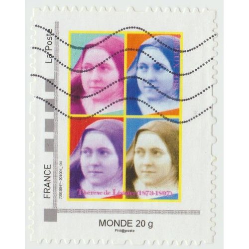 Timbre Thérèse De Lisieux 1873-1897.Monde 20g.Phil@Poste.
