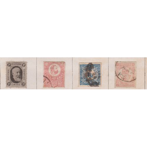 8 Timbres D Islande . Iceland Stamps