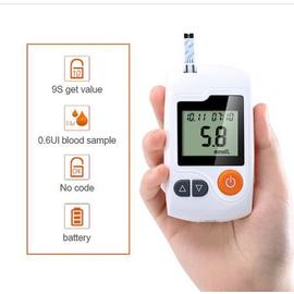 Glucometre Mesure Teneur Glucose Dans Le Sang Glycemie Testeur De Diabete Kit Appareil Medical Rakuten