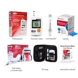 Glucometre Mesure Teneur Glucose Dans Le Sang Glycemie Testeur De Diabete Kit Appareil Medical Rakuten