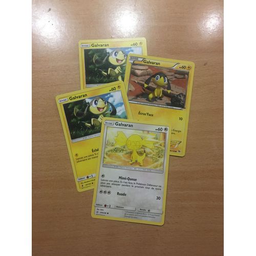 (1955) 4x Galvaran (Pokemon)