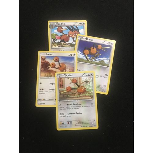 (1961) 3x Doduo + Dodrio (Pokemon)