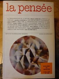 La Pensée 198 Ecologie Et Societes