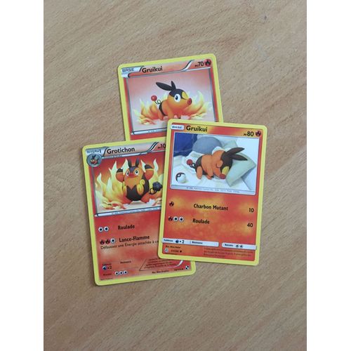 (1871) 2x Gruikui + Grotichon (Pokemon)