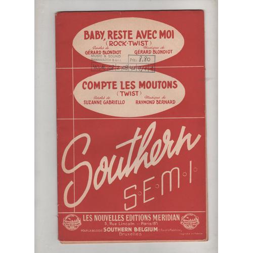 Southern Semi Baby Reste Avec Moi De Gérard Blondiot Compte Les Moutons(Twist)