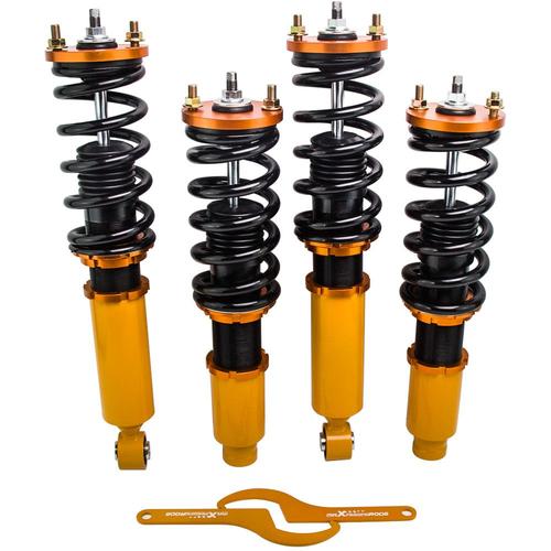 4 Suspension Spring Shock Struts Pour Honda Cr-V Rd 1996-2001 Amortissseur Neuf