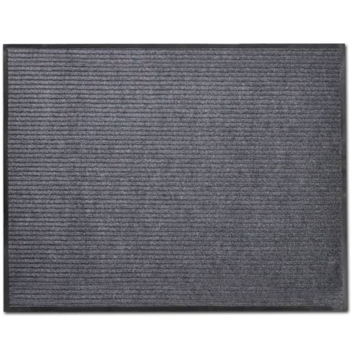 Tapis D'entrée Pvc Gris 120 X 180 Cm