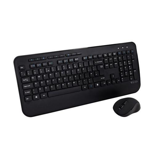 v7 - input devices pro wireless kb mouse combo uk full size/palm rest uk english e