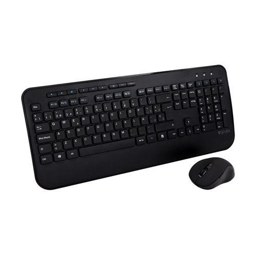 v7 - input devices pro wireless kb mouse combo es full size/palmrest es spanish sp