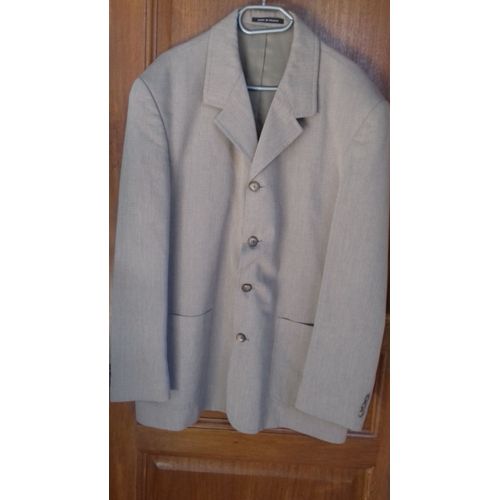 Veste De Costume Kiabi Couleur Ficelle Taille 44 Homme