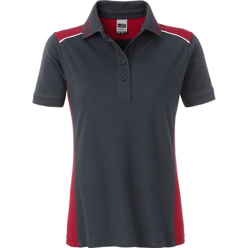 Polo De Travail - Femme - Jn857 - Gris Fonc?