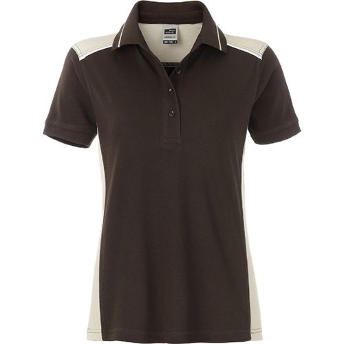 Polo De Travail - Femme - Jn857 - Marron