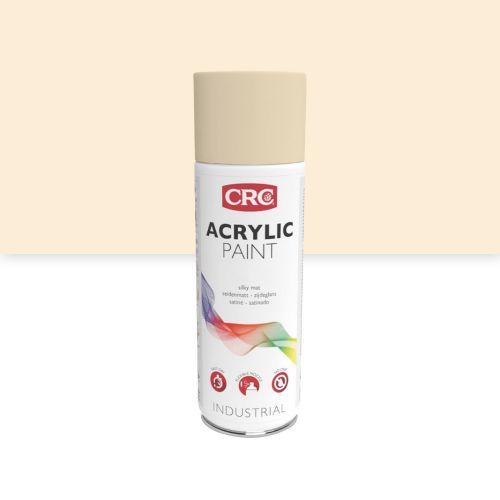 Peinture acrylique de finition ivoire clair - aérosol 400 ml CRC