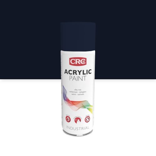 Peinture acrylique de finition noir graphite mat - aérosol 400 ml CRC