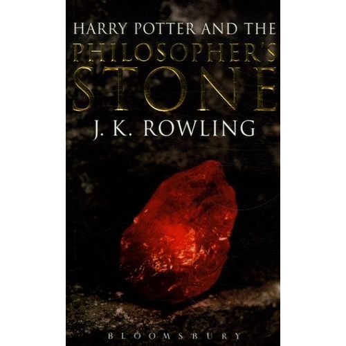 Harry Potter Tome 1 - Harry Potter And The Philosopher's Stone - Adult Edition