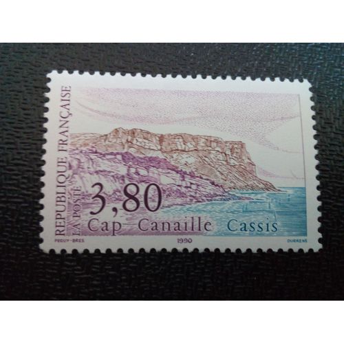 Timbre France Yt 2660 Cap Canaille À Cassis 1990 ( 070404 )